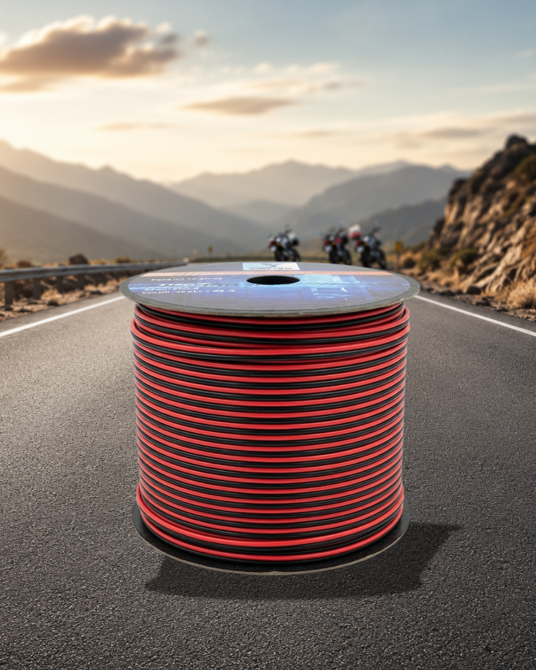 CABLE ROJO/NEGRO CORRIENTE ORELLANA ROLLO 100METROS